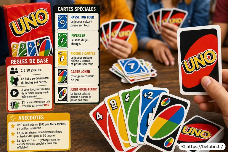 Uno : règles essentielles, cartes spéciales et anecdotes incontournables