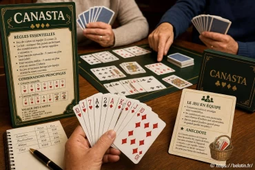Canasta : règles du jeu, stratégies en équipe et anecdotes surprenantes