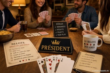 Président : règles essentielles, rôles clés et anecdotes entre amis
