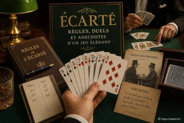 Écarté : règles, duels et anecdotes d'un jeu élégant