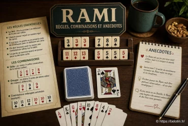 Rami : règles, combinaisons et anecdotes à connaître