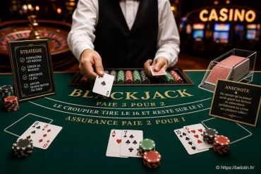 Blackjack : règles, stratégies et anecdotes du casino