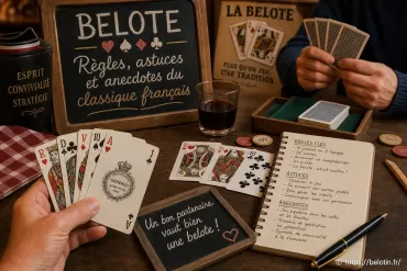 Belote : règles essentielles, astuces pratiques et anecdotes incontournables