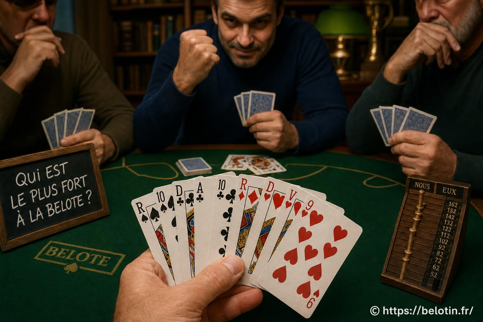 Qui est le plus fort à la belote ? stratégies et astuces pour le découvrir