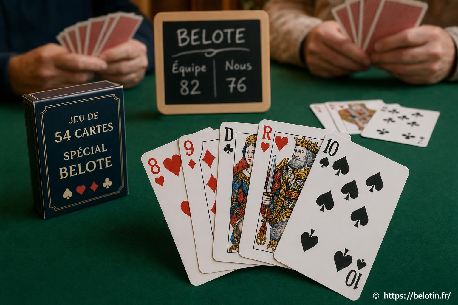 Quel jeu de cartes choisir pour la belote ?