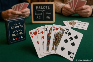 Quel jeu de cartes choisir pour la belote ?
