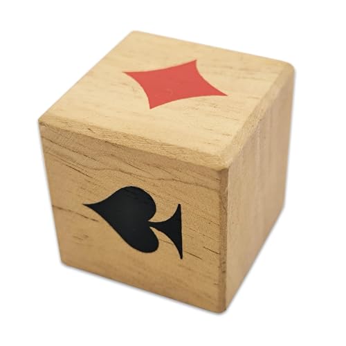 LEDELIRANT – Dé d’Atouts Belote | 3,5 cm | Marqueur Atout | 