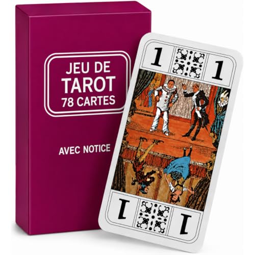 JEU DE TAROT 78 CARTES A JOUER AVEC NOTICE